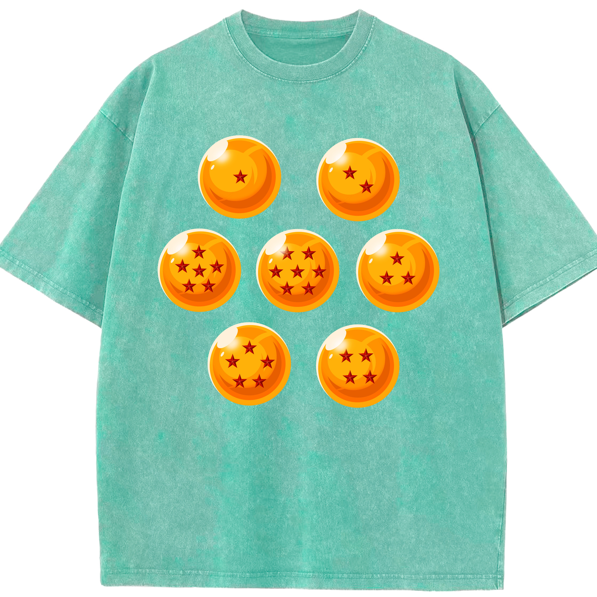 （画像用） ドラゴンボール DRAGON BALL 綿100% ヴィンテージ風 半袖Tシャツ（フロントプリント）